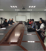 龙湖地产考察队来访欧华尊邸铸铝门