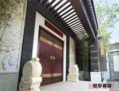 用好品质打造好的别墅门品牌