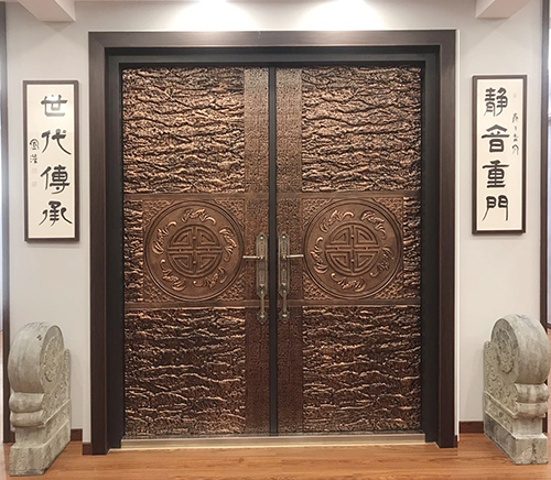 欧华尊邸铸铝门系列——五福临门
